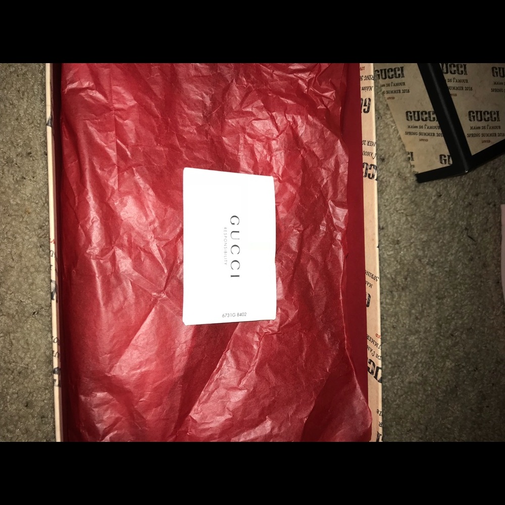 Gucci stamp print slides - Picture 7 of 8